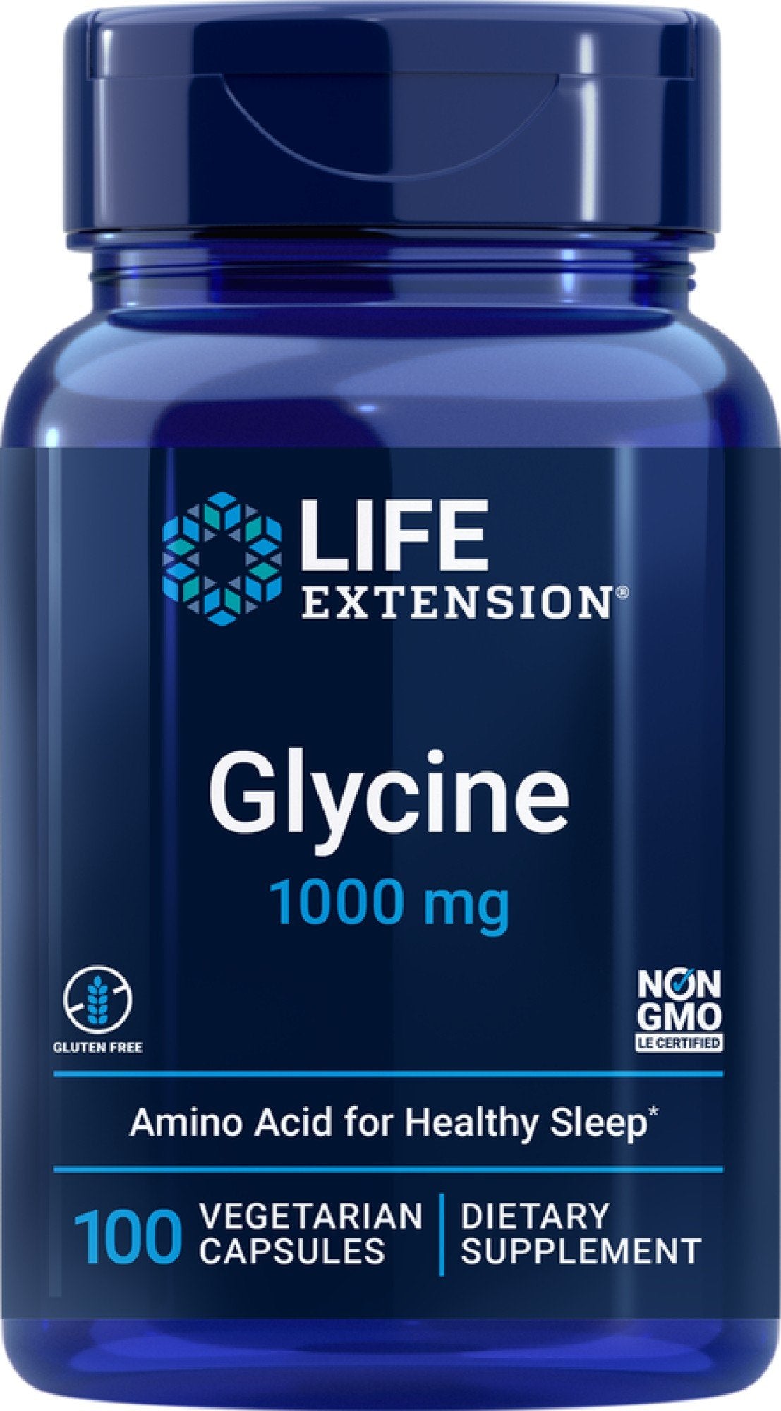 Life Extension Glycine 1000 mg 100 VegCap