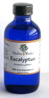 Vitality Works Eucalyptus Essential Oil 4 oz Oil