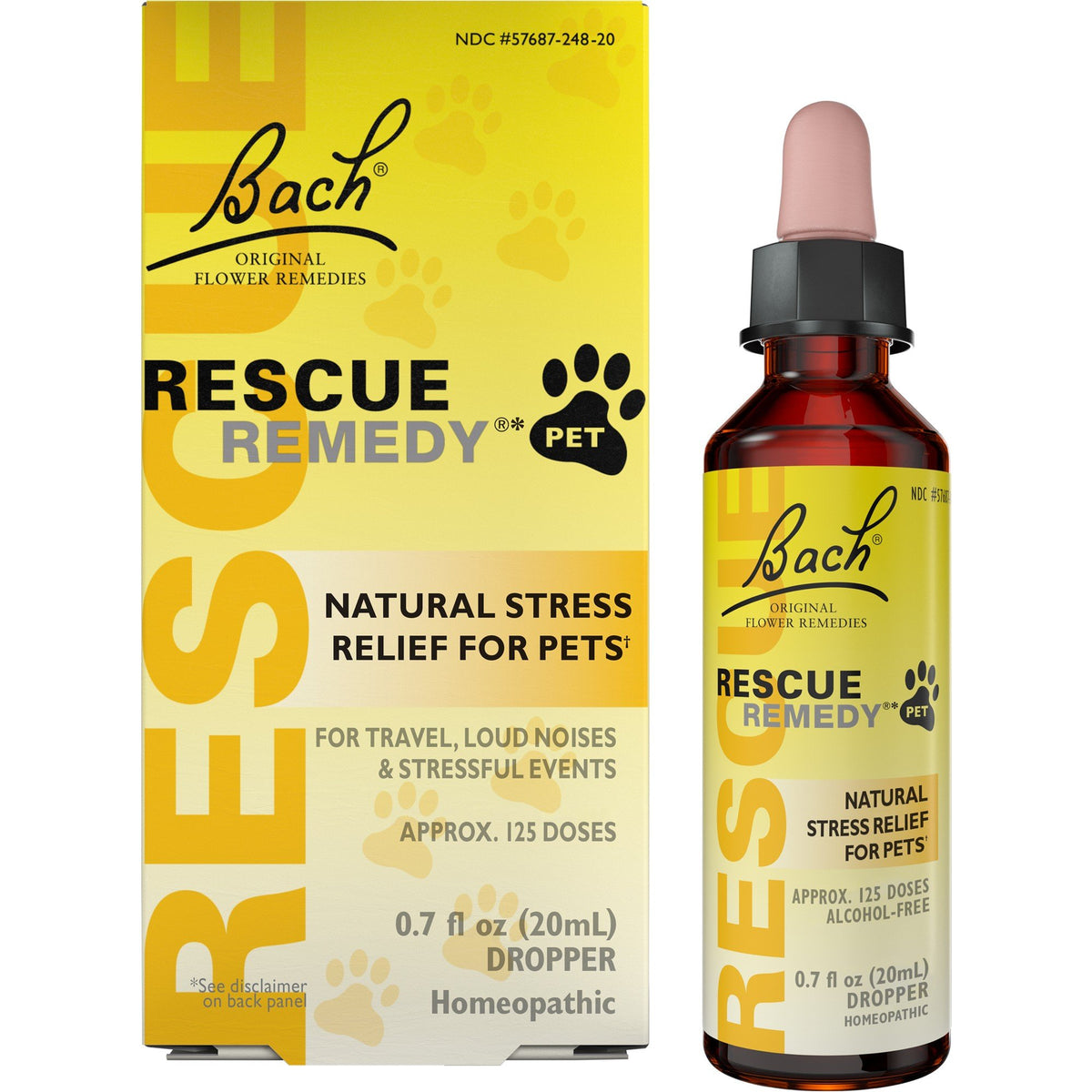 Bach Rescue Remedy Pet 20 mL(0.7 fl oz) Liquid