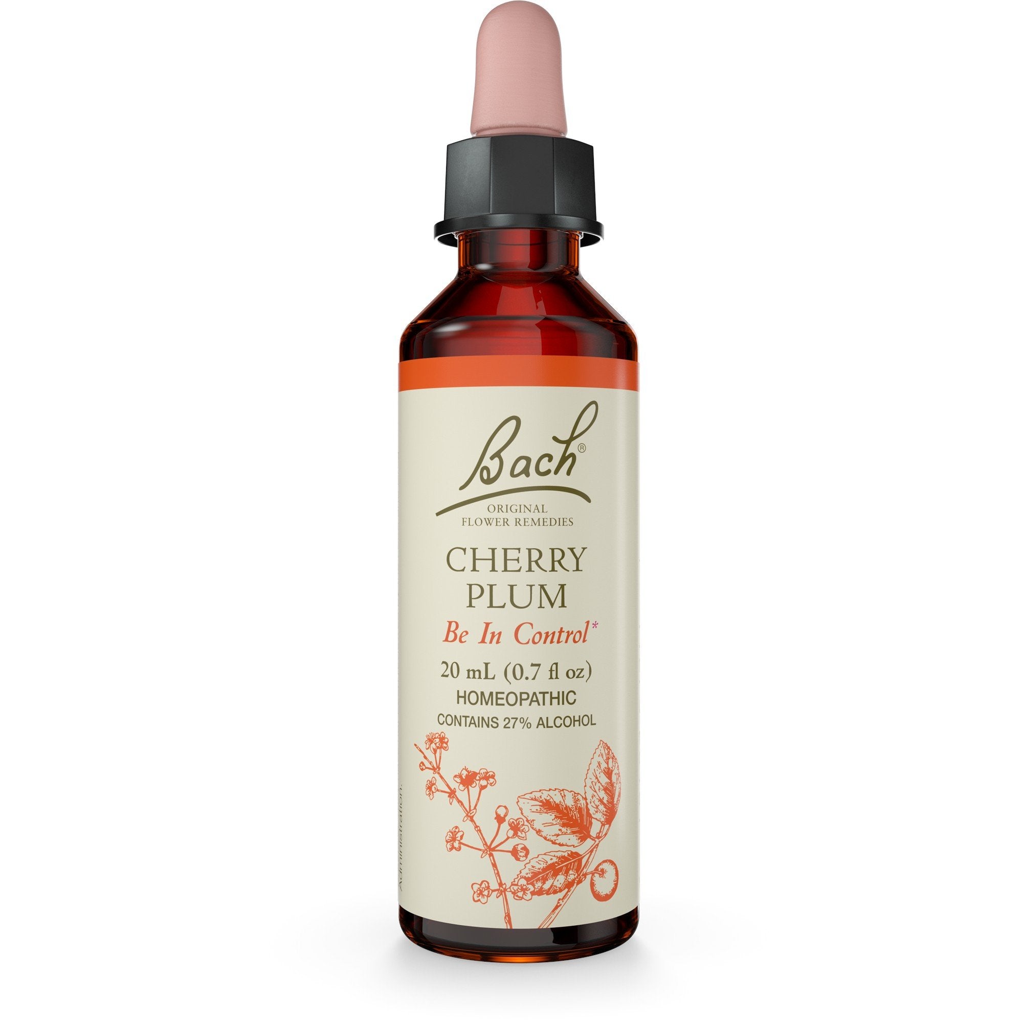 Bach Cherry Plum 20 mL(0.7 fl oz) Liquid