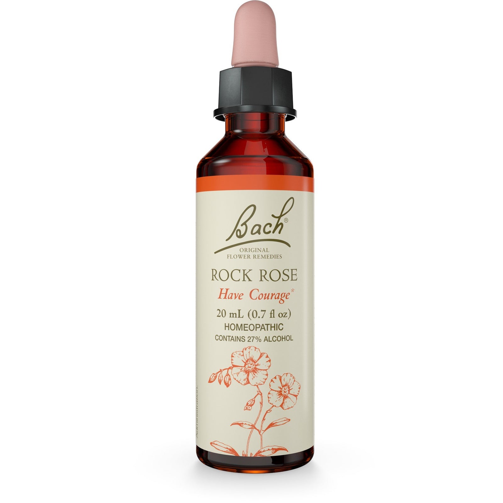 Bach Rock Rose 20 mL(0.7 fl oz) Liquid