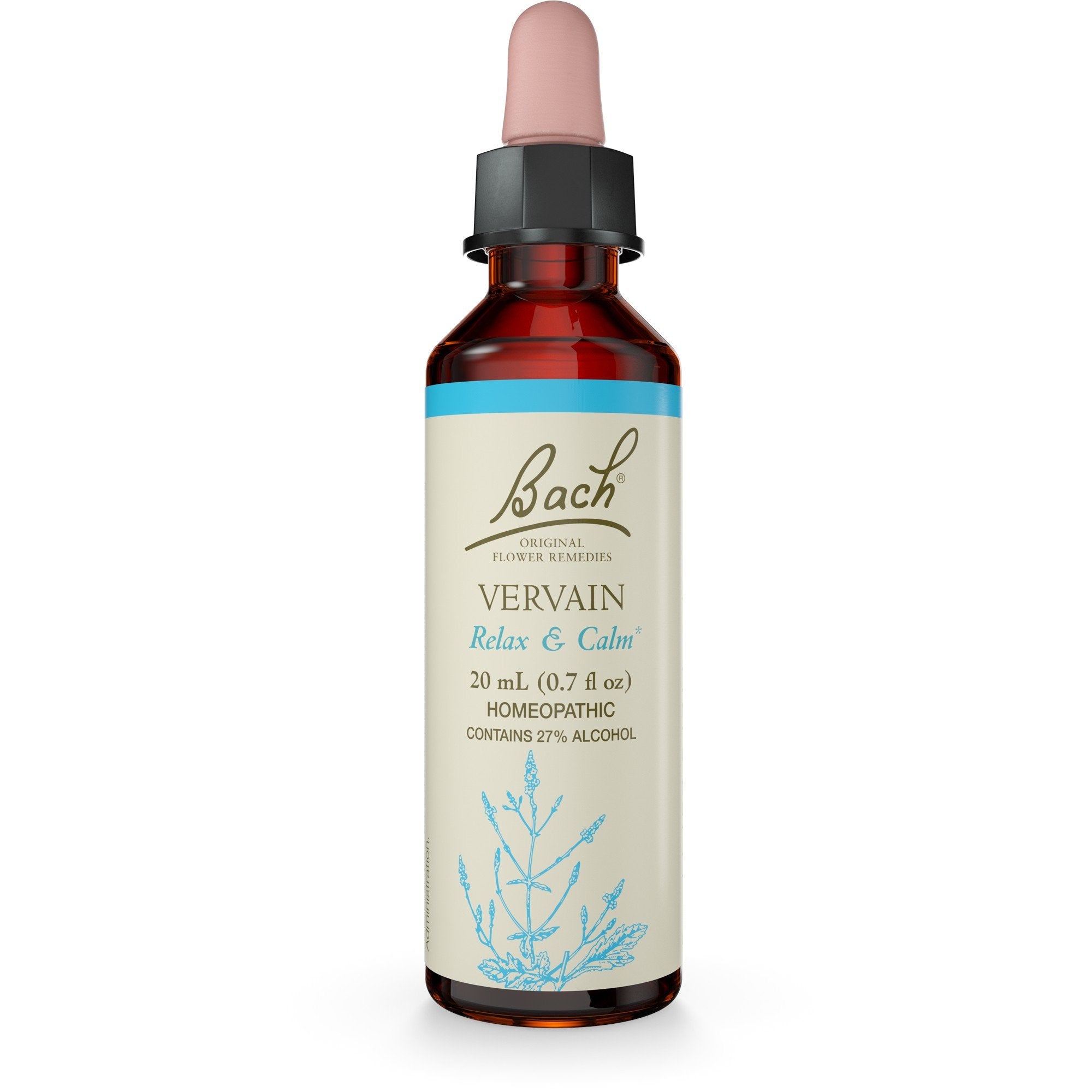 Bach Vervain 20 mL(0.7 fl oz) Liquid