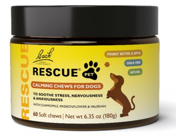 Bach Rescue Pet Calming 60 Chewable