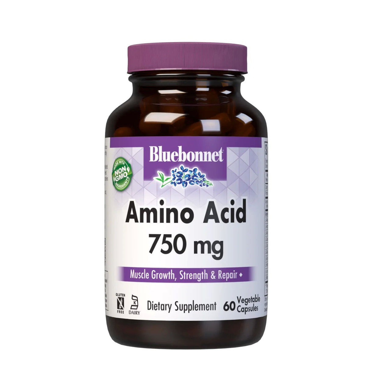 Bluebonnet Amino Acid 750 mg 60 VegCap