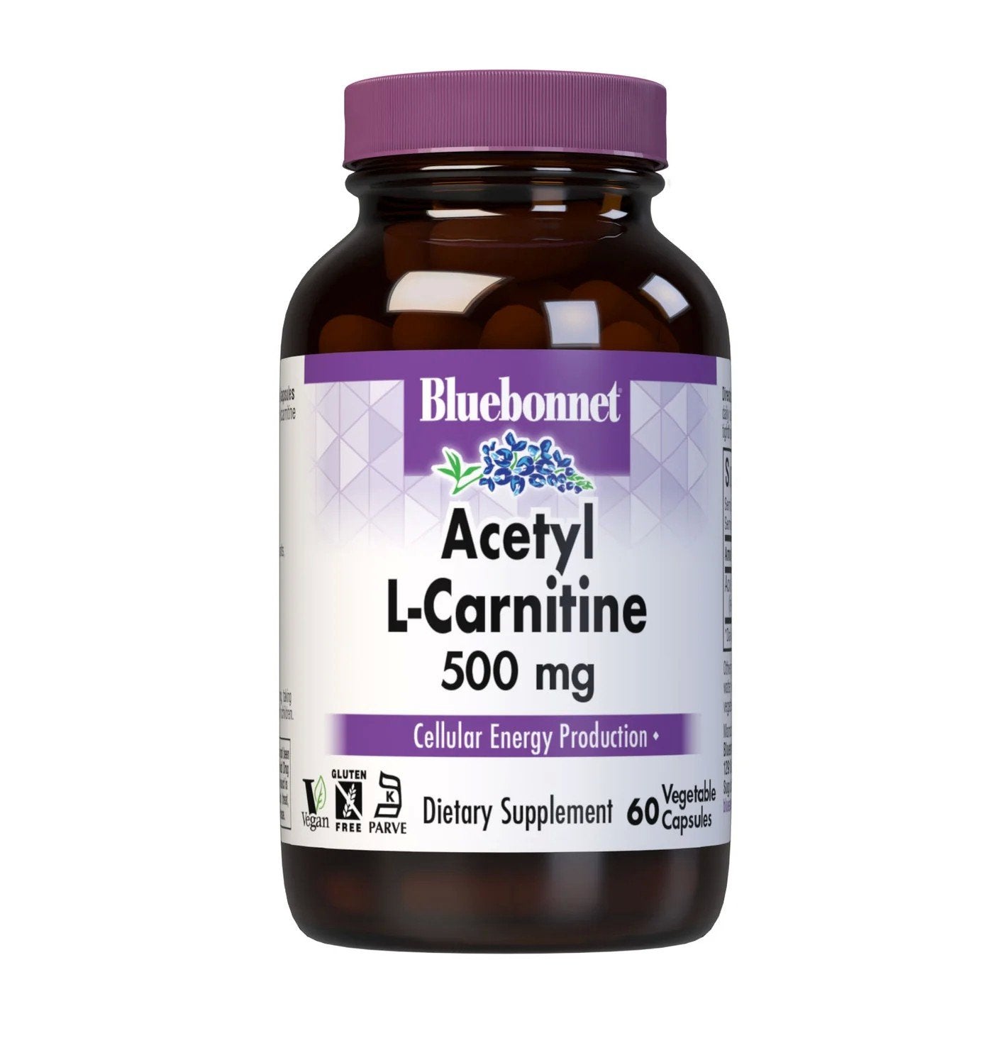 Bluebonnet Acetyl L-Carnitine 500mg 60 VegCap