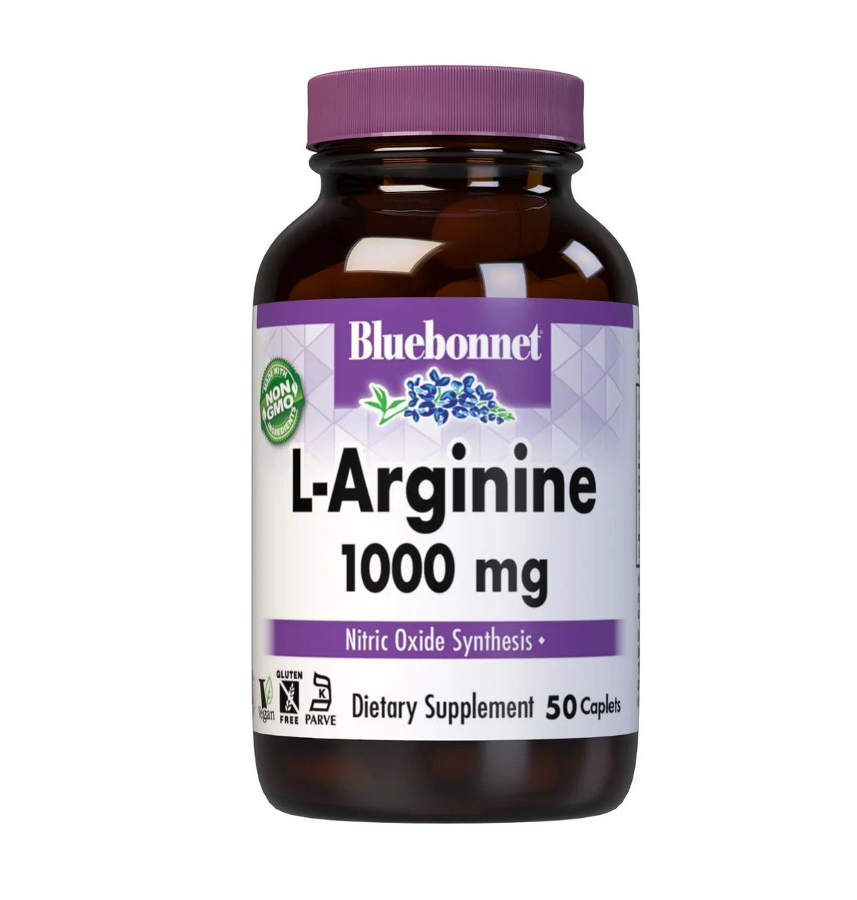 Bluebonnet L-Arginine 1000mg 50 Caplet