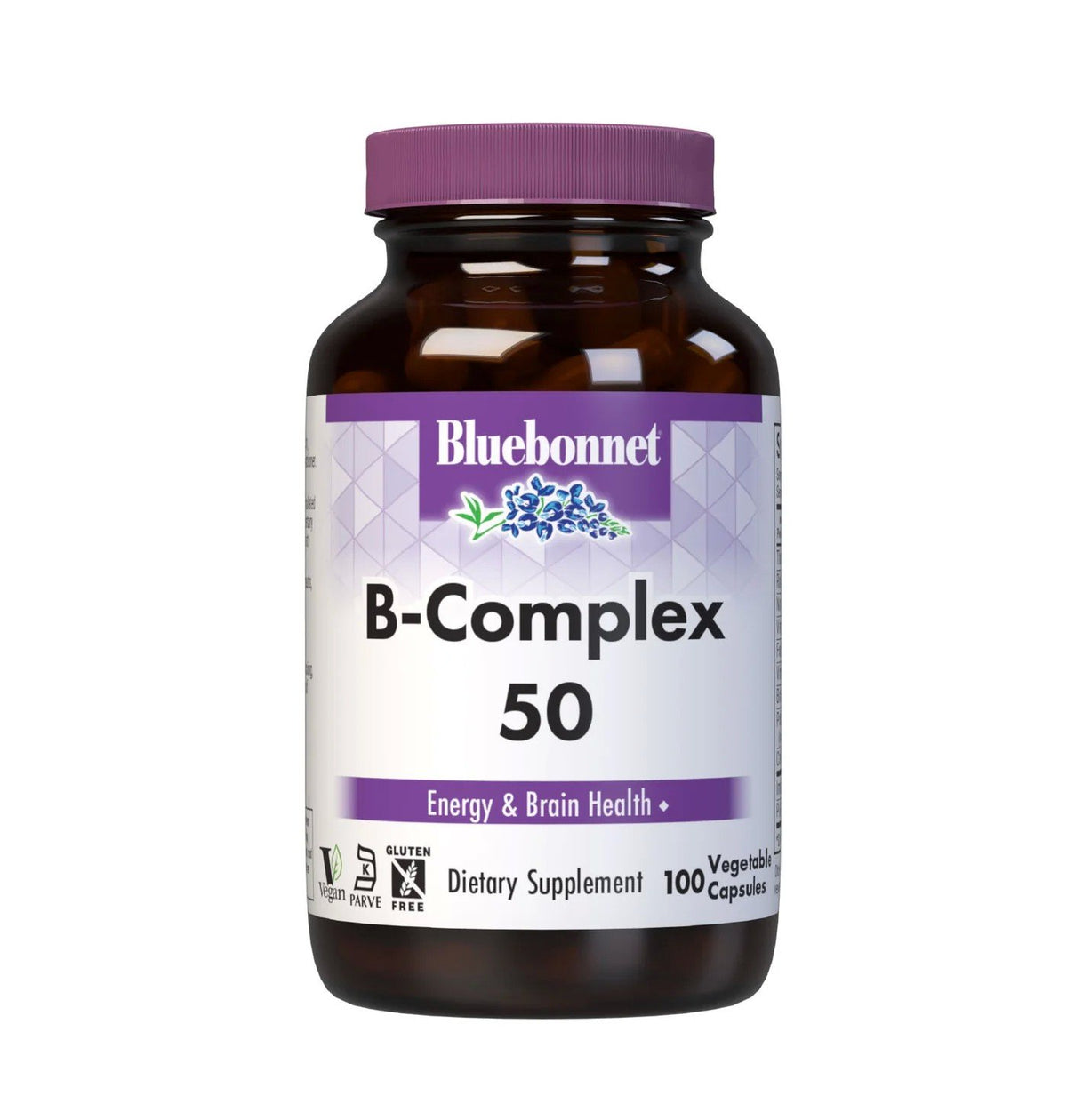 Bluebonnet B-Complex 50 100 Vegetable Capsules