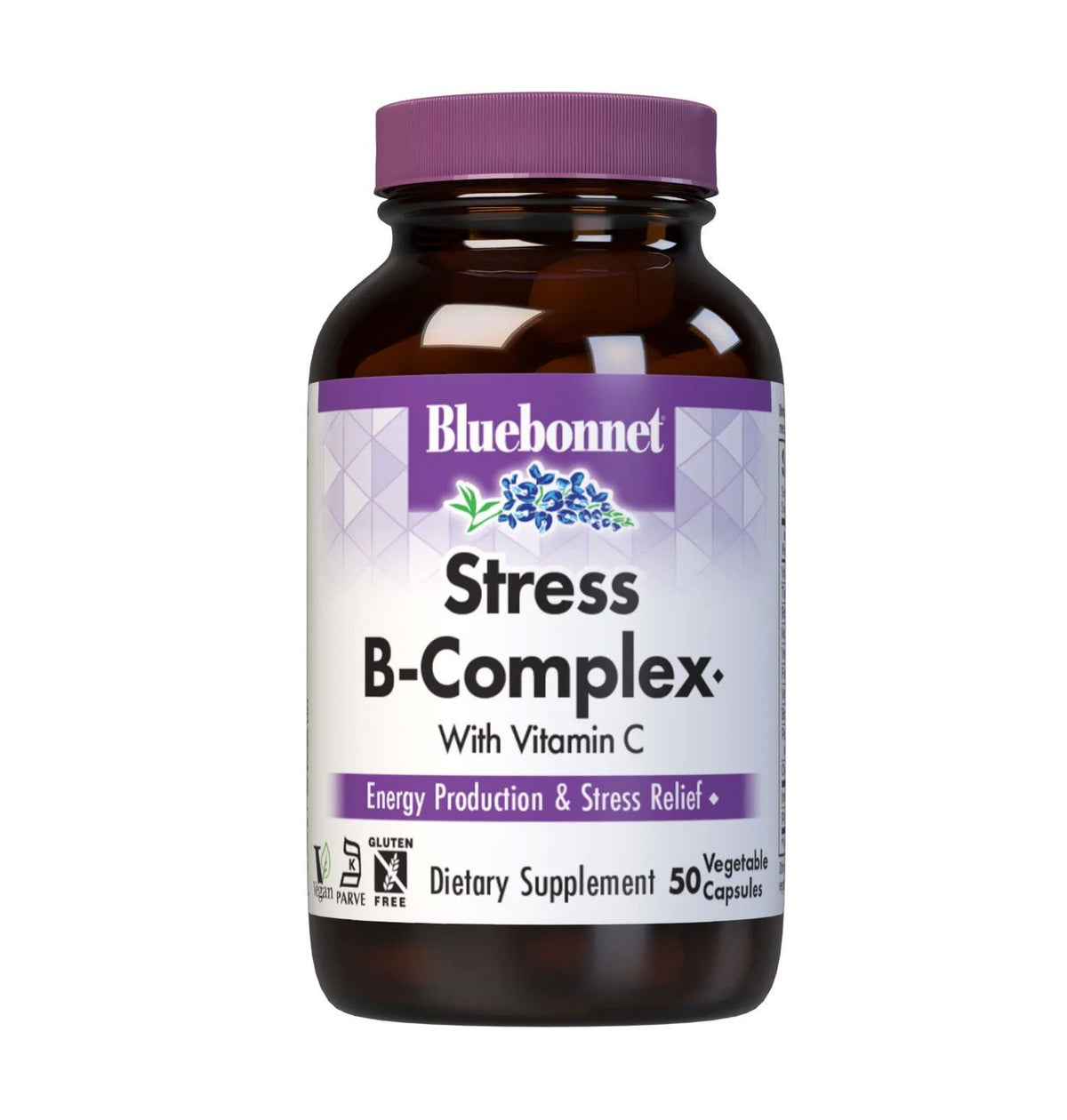Bluebonnet Stress B-Complex 50 VegCaps