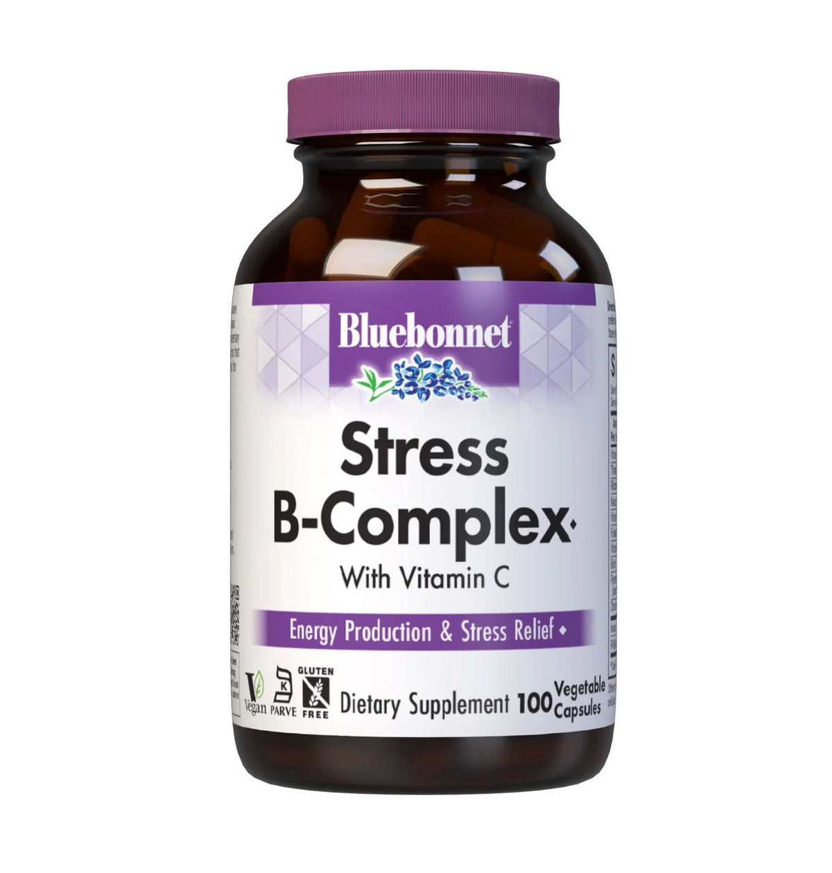 Bluebonnet Stress B-Complex 100 VegCaps