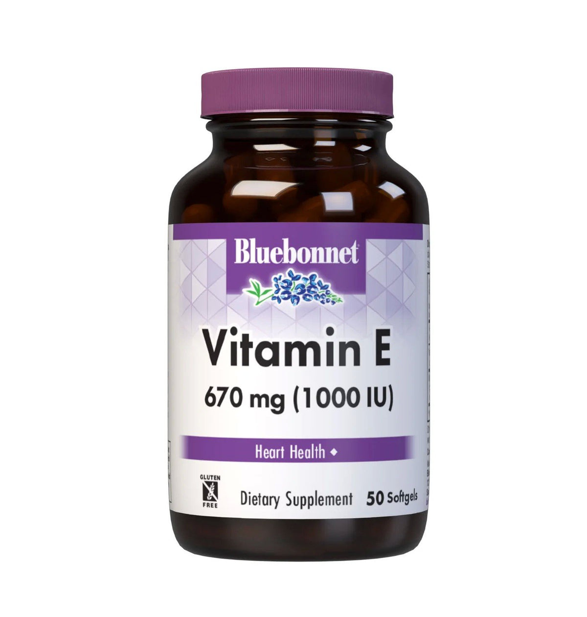 Bluebonnet Vitamin E  670 mcg (1000 IU ) Mixed 50 Softgel