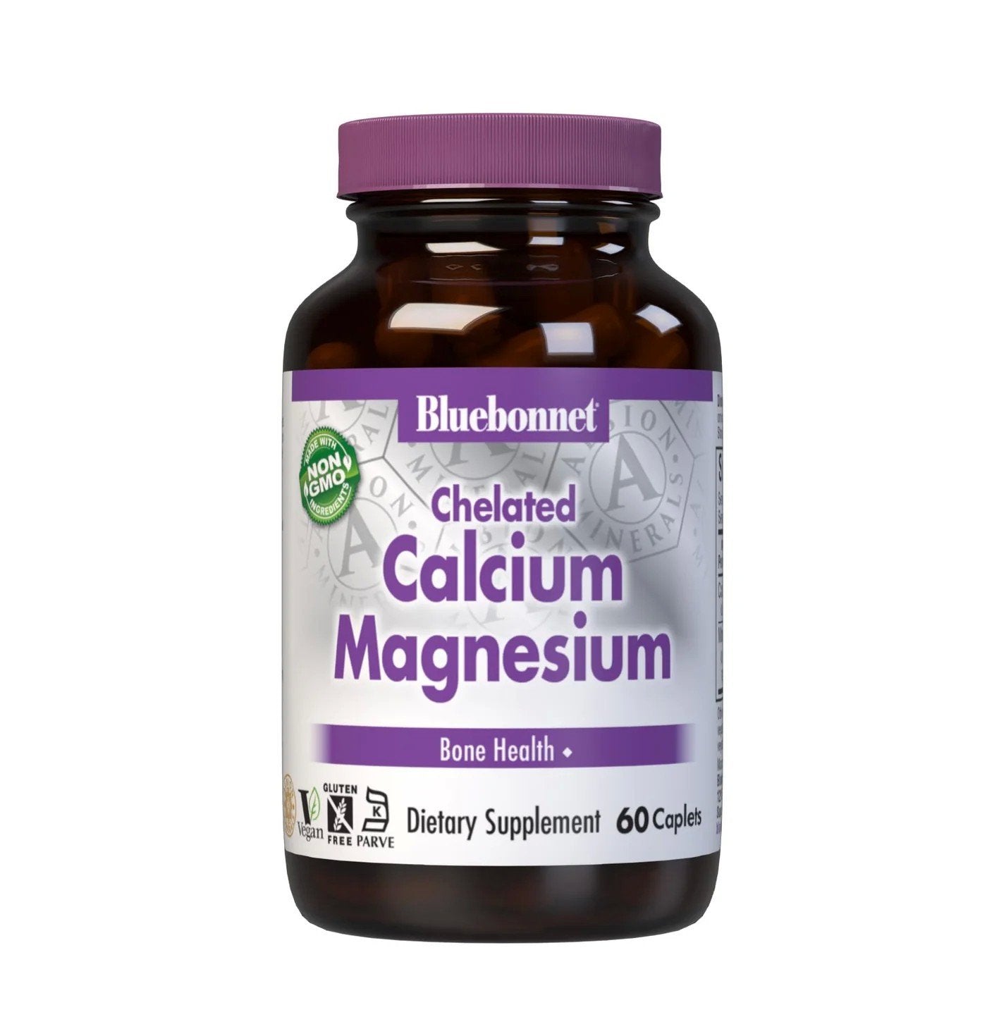 Bluebonnet AlbionAlbion Chelated Calcium Magnesium 60 Caplet