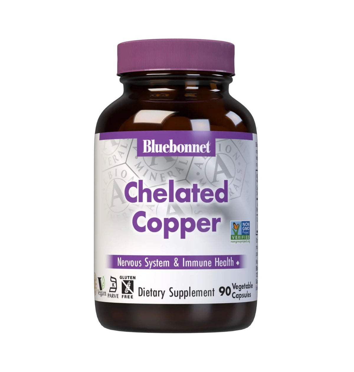 Bluebonnet Albion Chelated Copper 90 VegCap