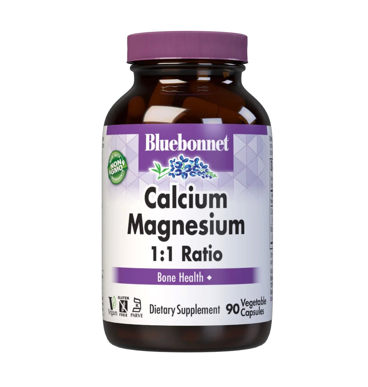 Bluebonnet Calcium Magnesium 1:1 Ratio 90 Capsule