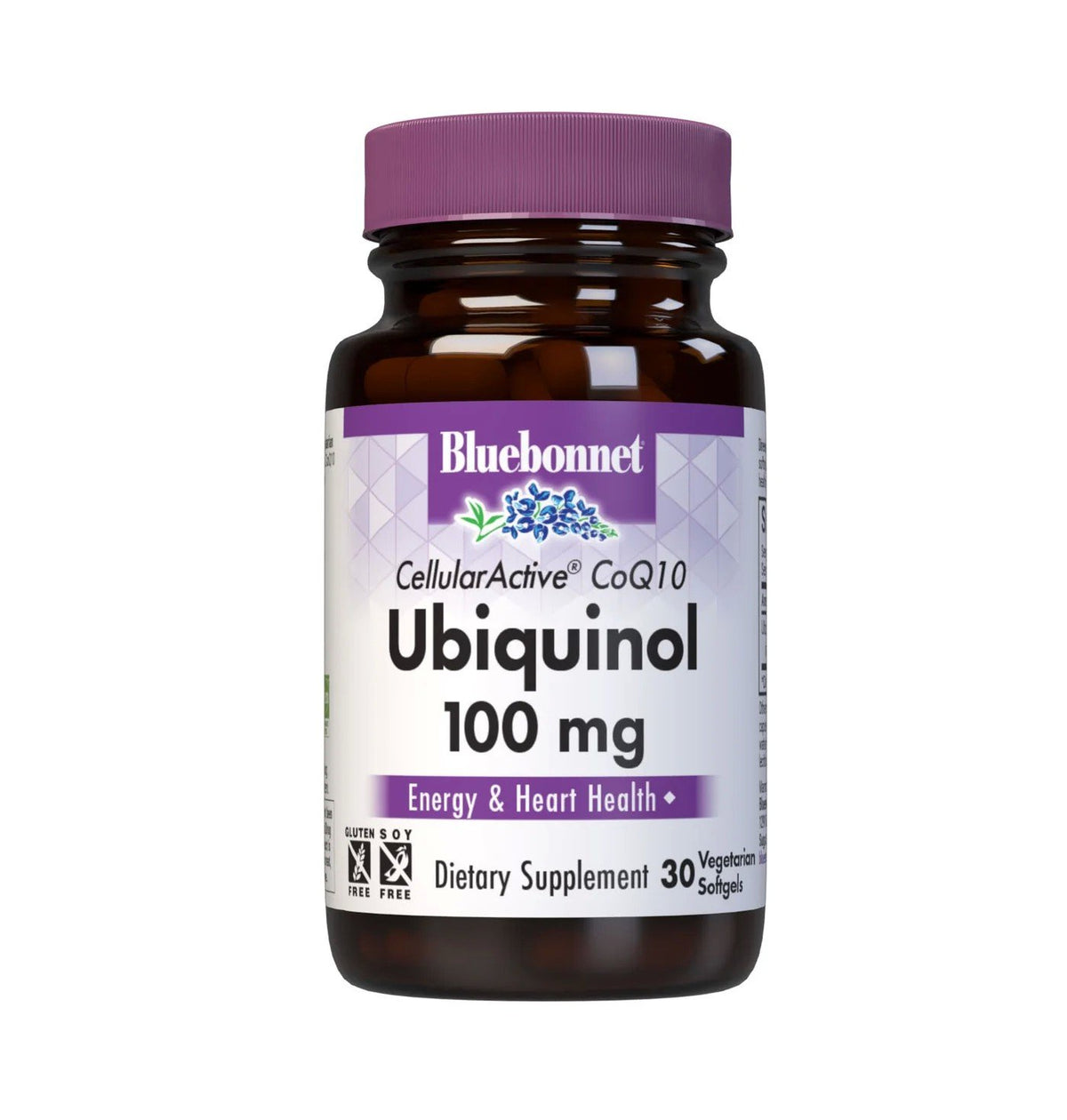 Bluebonnet CellularActive CoQ10 Ubiquinol 100 mg 30 Softgel