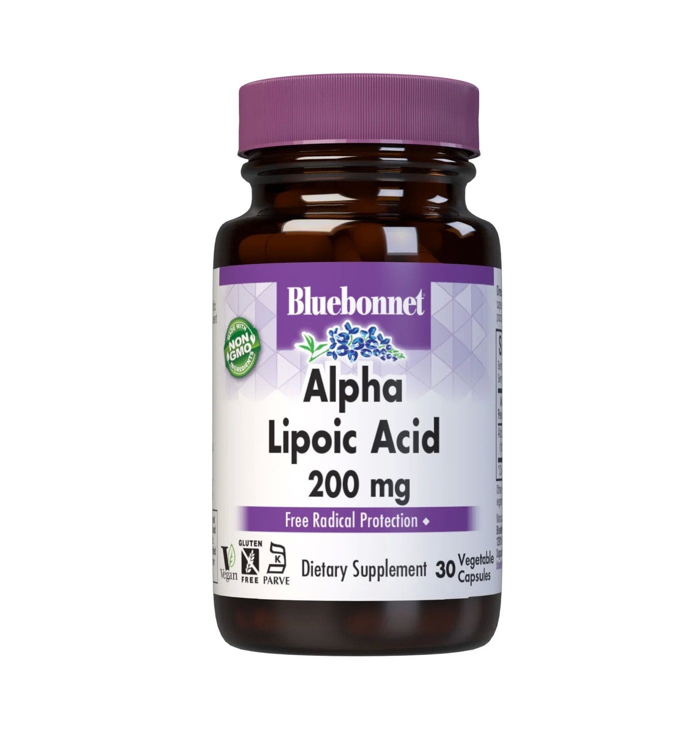 Bluebonnet Alpha Lipoic Acid 200mg 30 Capsule