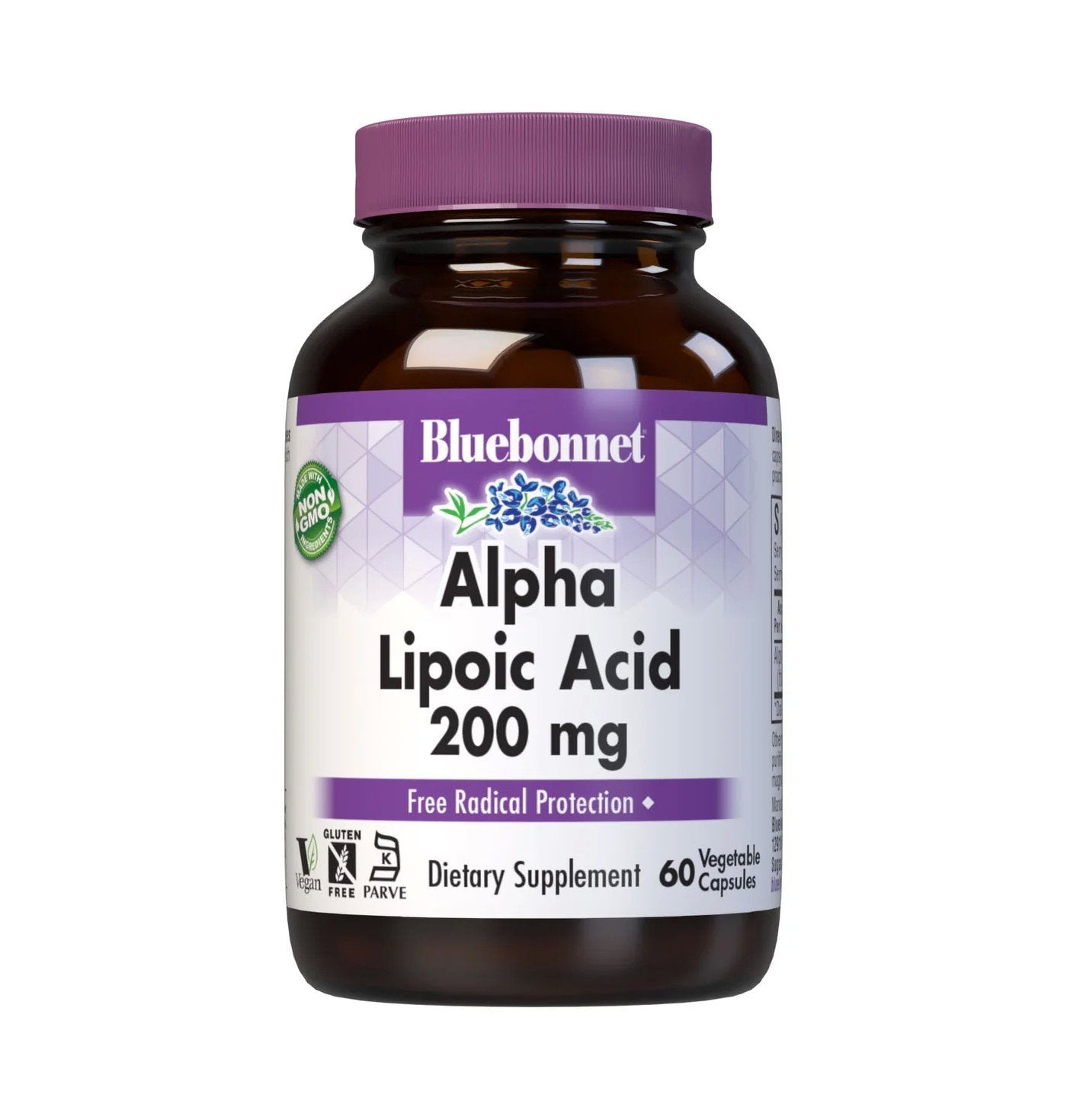 Bluebonnet Alpha Lipoic Acid 200mg 60 Capsule