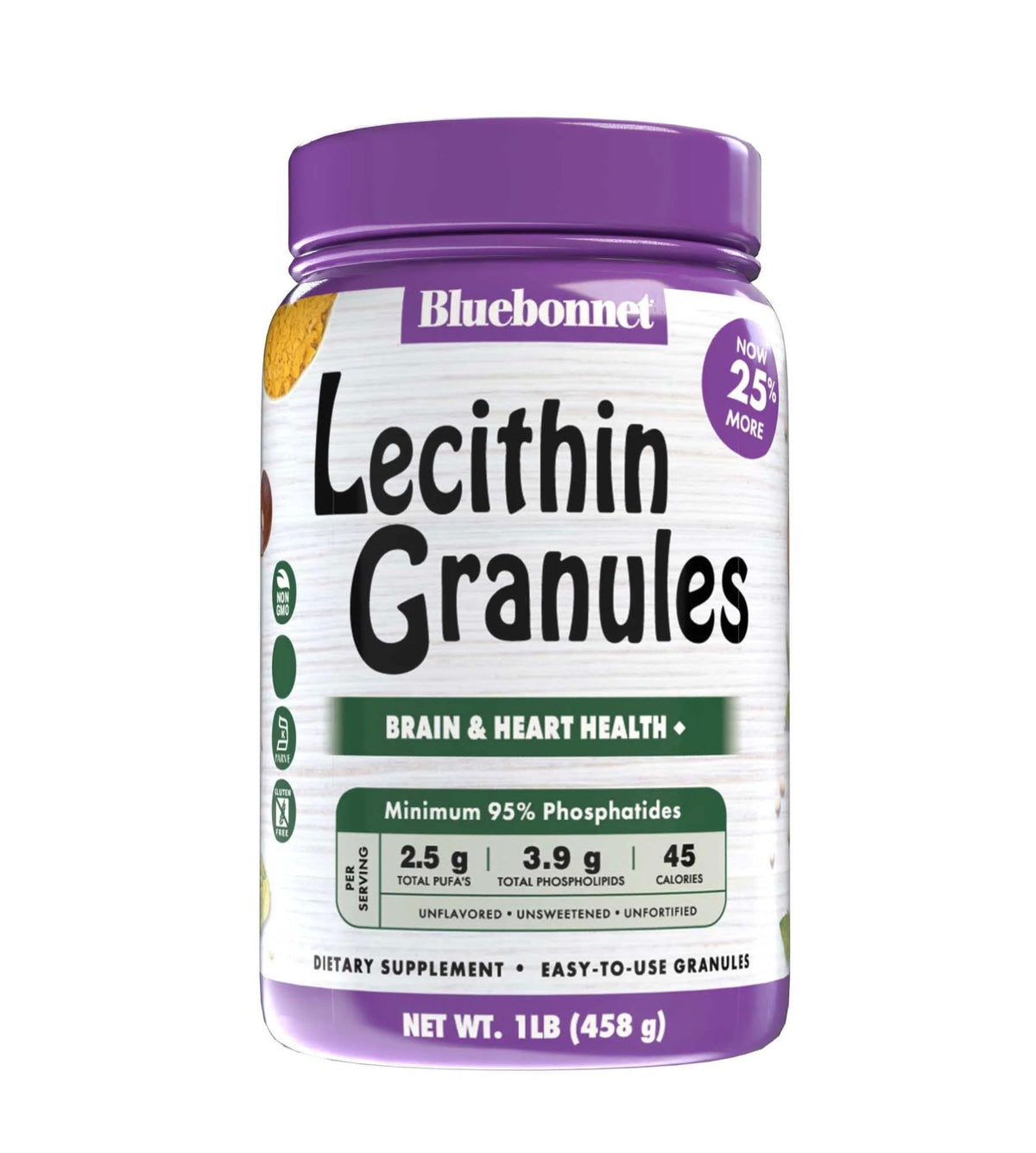 Bluebonnet Super Earth Lecithin Granules 1 lb (458 g) Granules