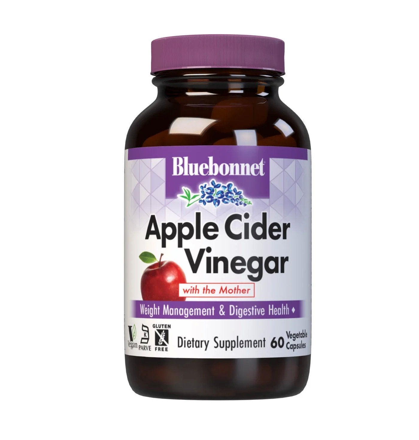 Bluebonnet Apple Cider Vinegar 60 VegCap