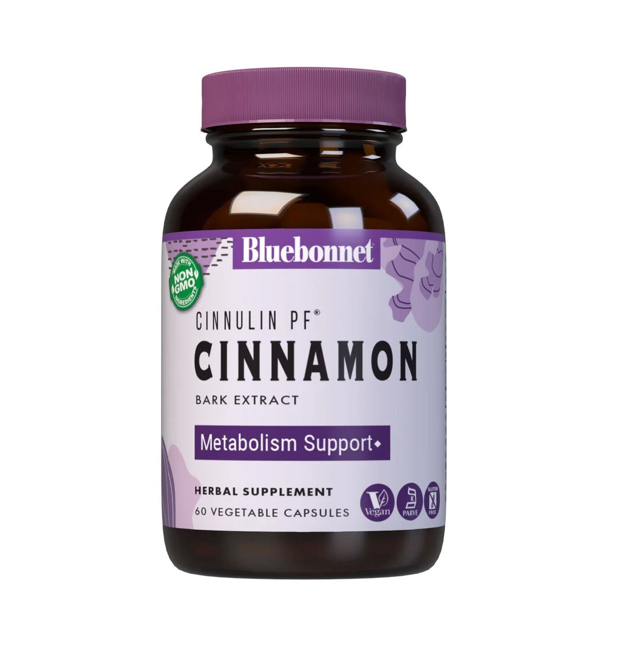 Bluebonnet Cinnulin PF Cinnamon Extract 60 VegCap