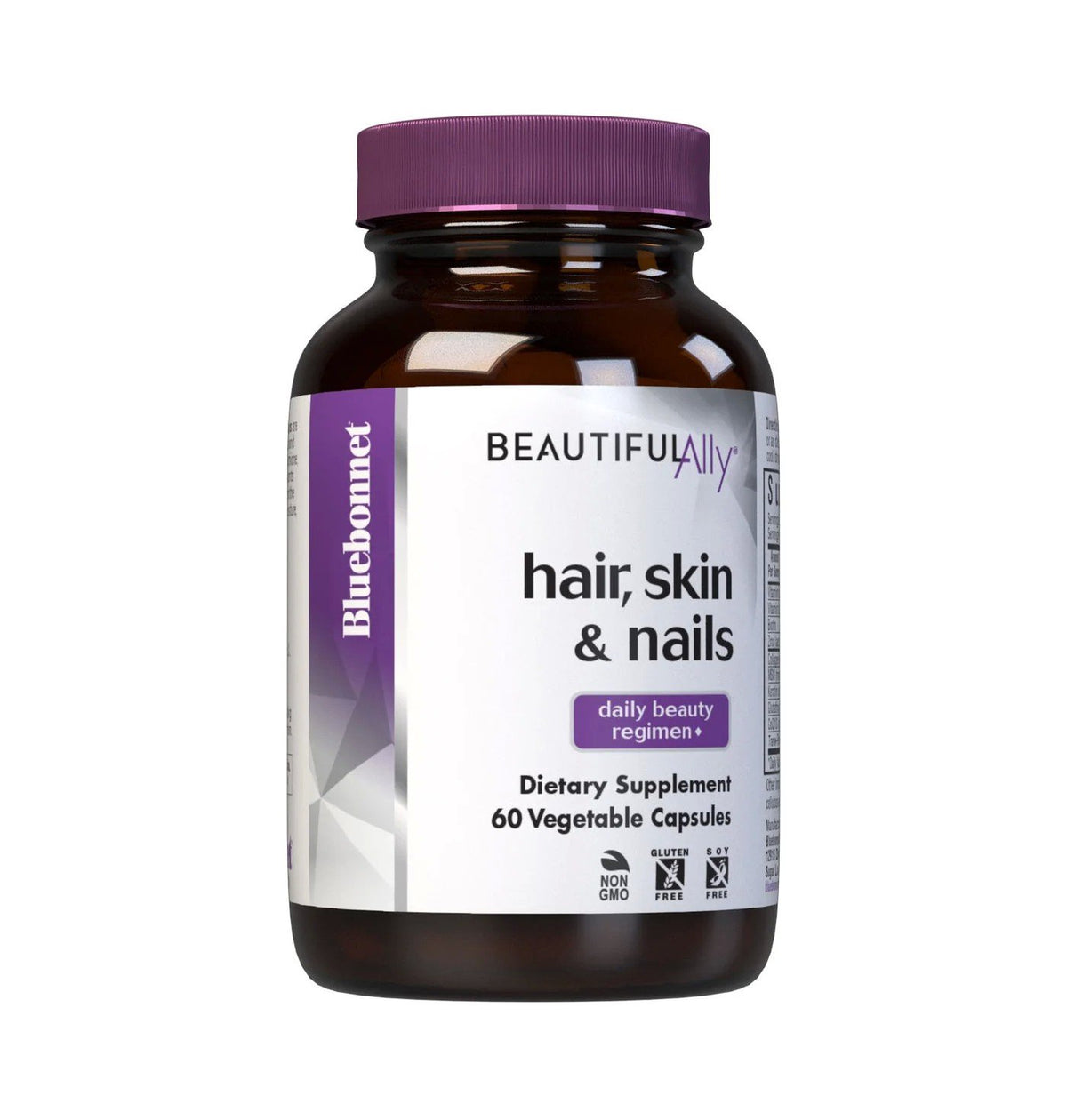 Bluebonnet Beautiful Ally Hair,Skin,&amp; Nails 60 VegCaps