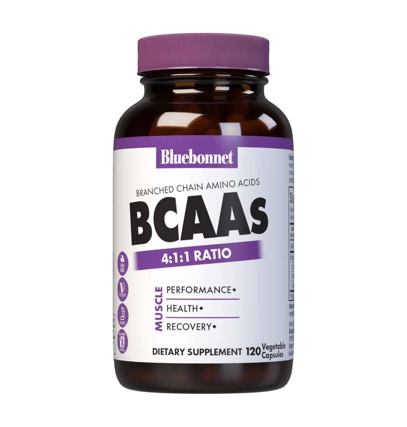 Bluebonnet BCAAs 120 VegCap