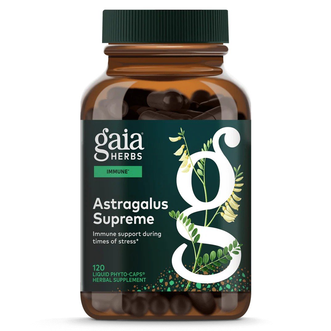 Gaia Herbs Astragalus Supreme 120 Capsule