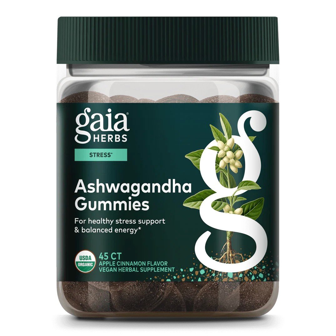 Gaia Herbs Ashwagandha Gummies 45 Gummy