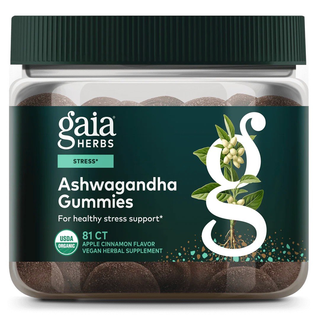 Gaia Herbs Ashwagandha Gummies 81 Gummy