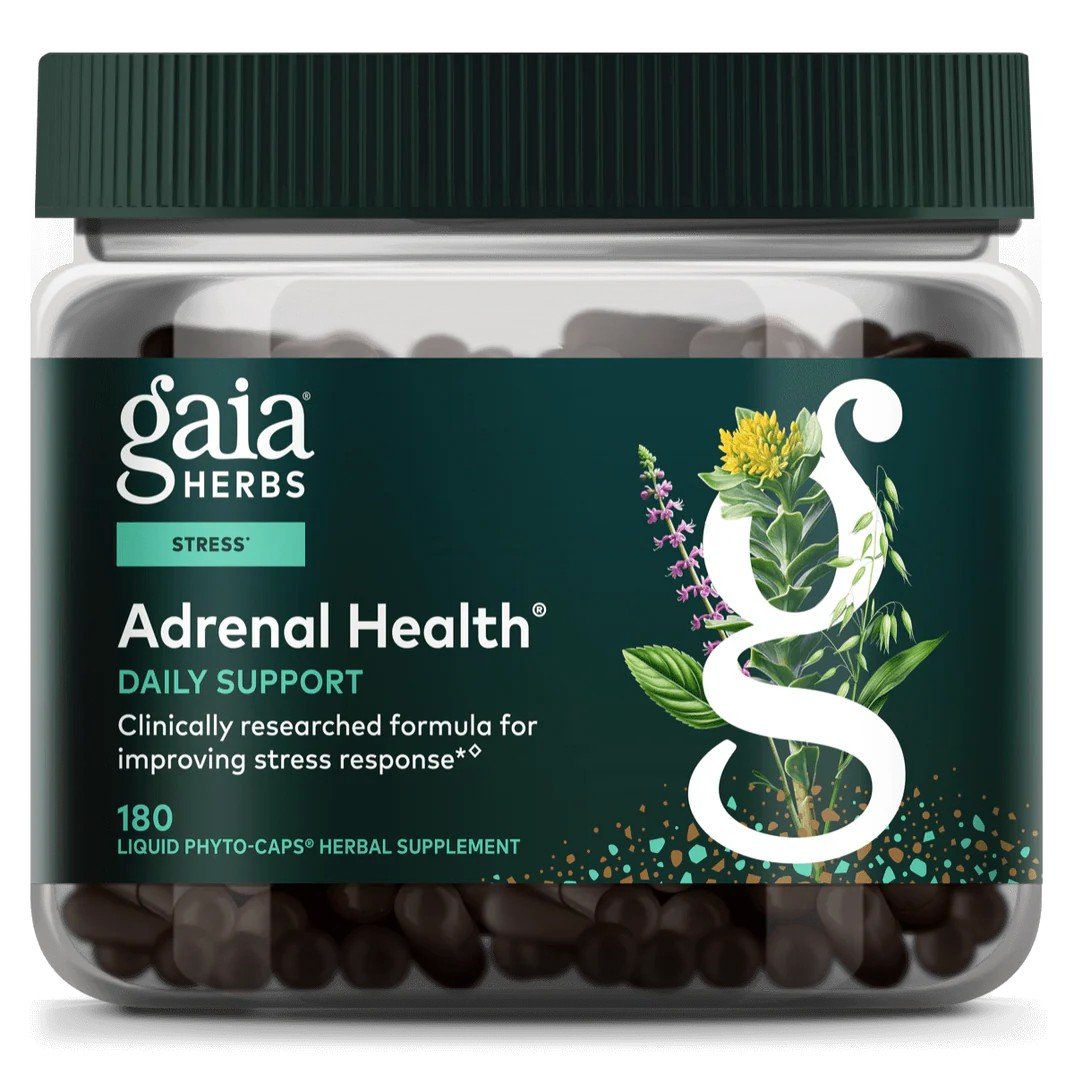 Gaia Herbs Adrenal Health Daily Support 180 Capsule