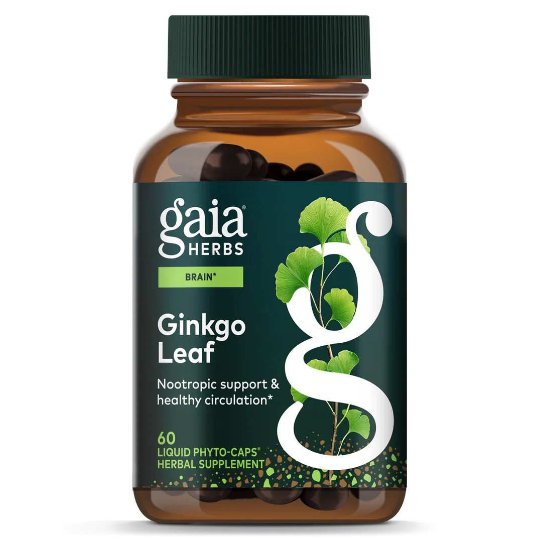Gaia Herbs Ginkgo Leaf 60 VegCap