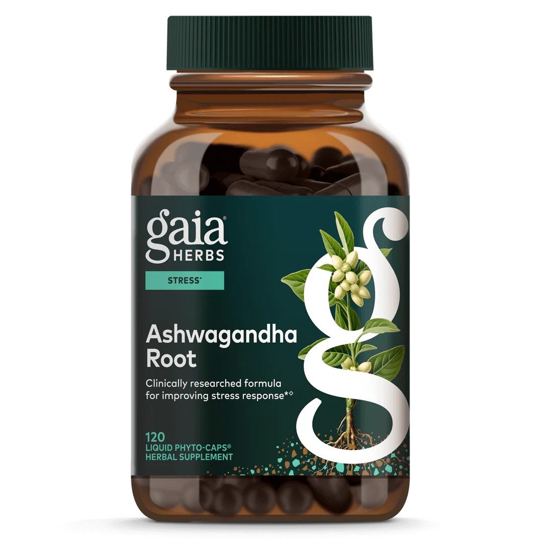 Gaia Herbs Ashwaganha Root 120 Capsule