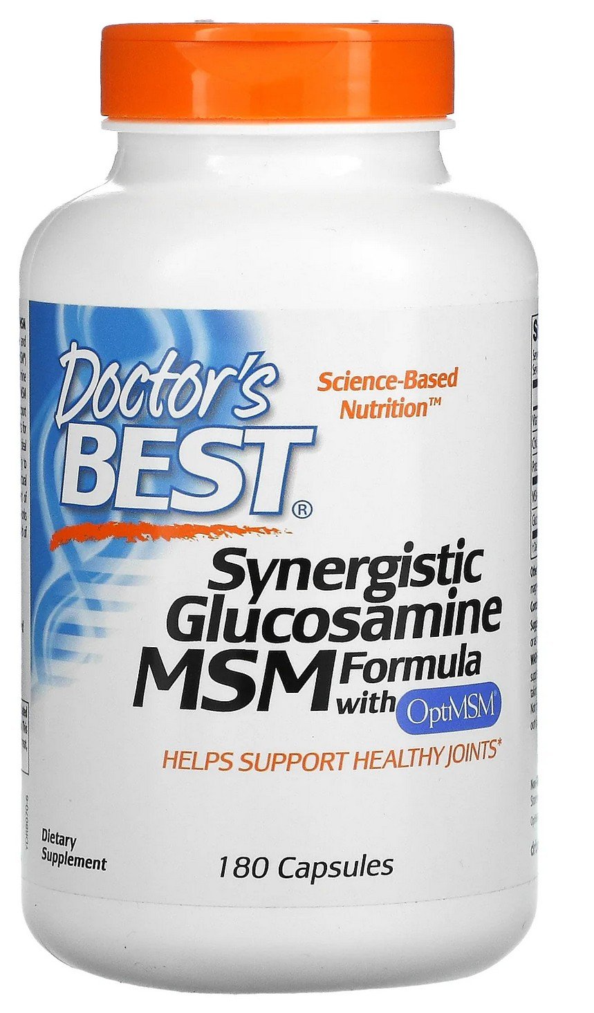 Doctors Best Synergistic Glucosamine/MSM Formula 180 Capsule