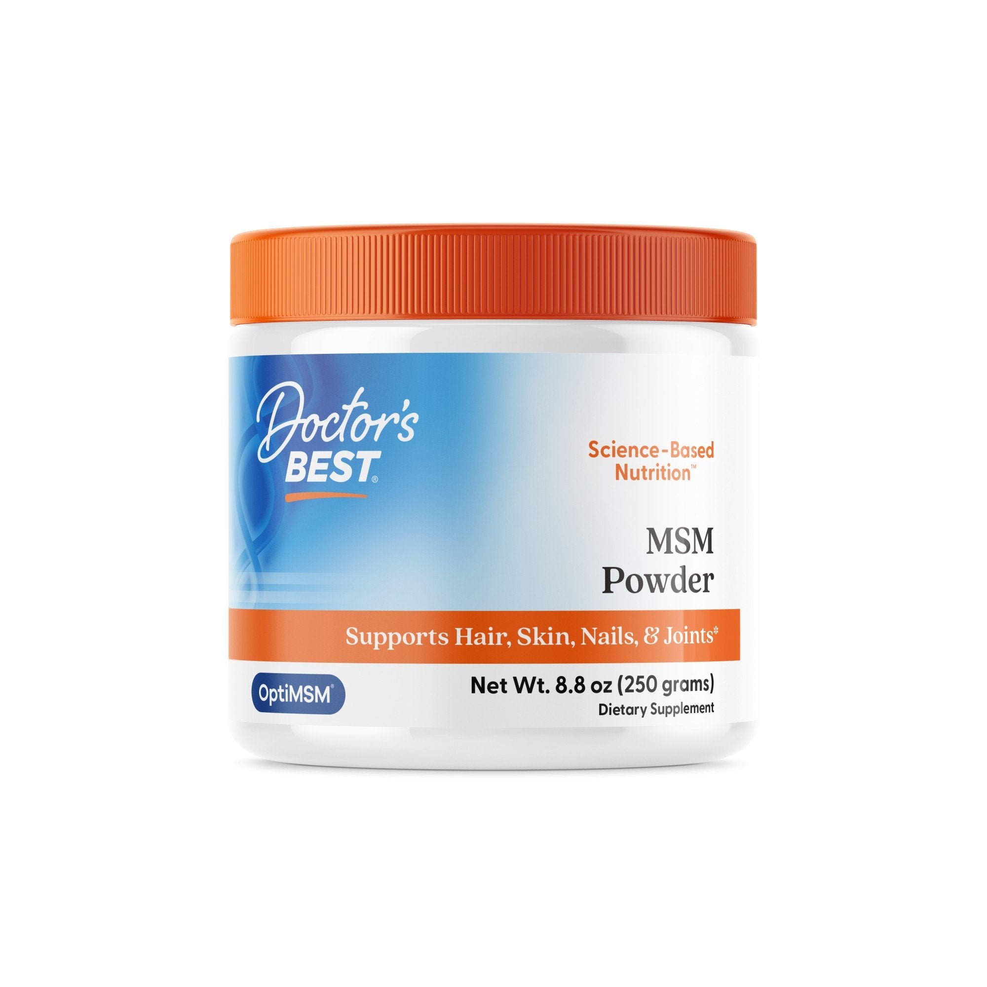 Doctors Best MSM Powder with OptiMSM 8.8 oz (250 Grams) Powder