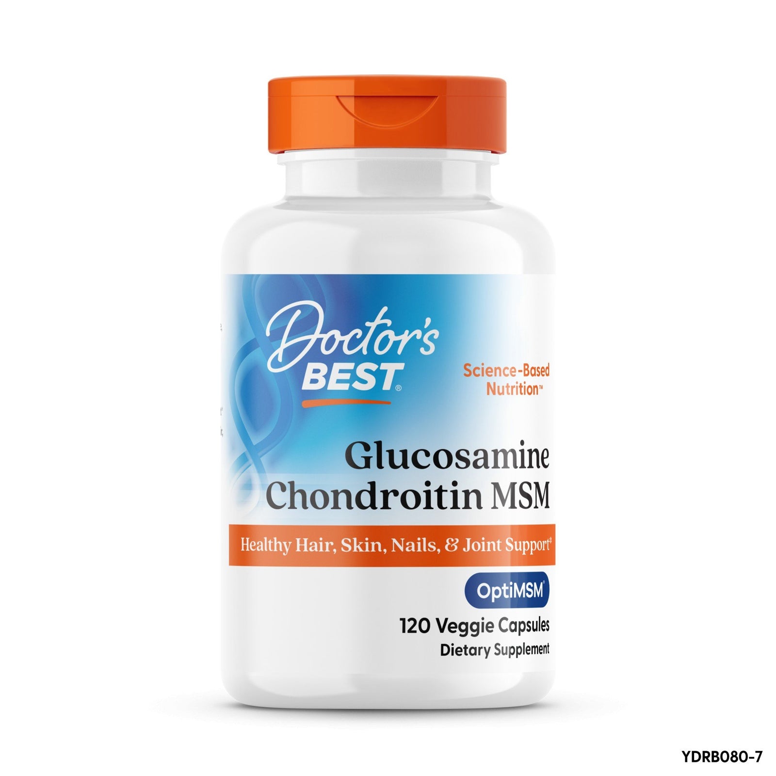 Doctors Best Glucosamine Chondroitin MSM with OptiMSM 120 Capsule