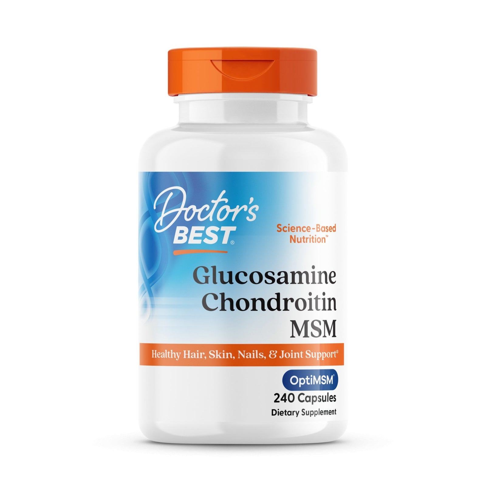 Doctors Best Glucosamine Chondroitin MSM with OptiMSM 240 Capsule