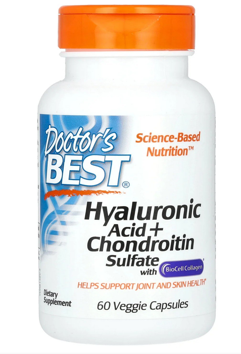 Doctors Best Hyaluronic Acid Chondroitin Sulfate 60 Capsule