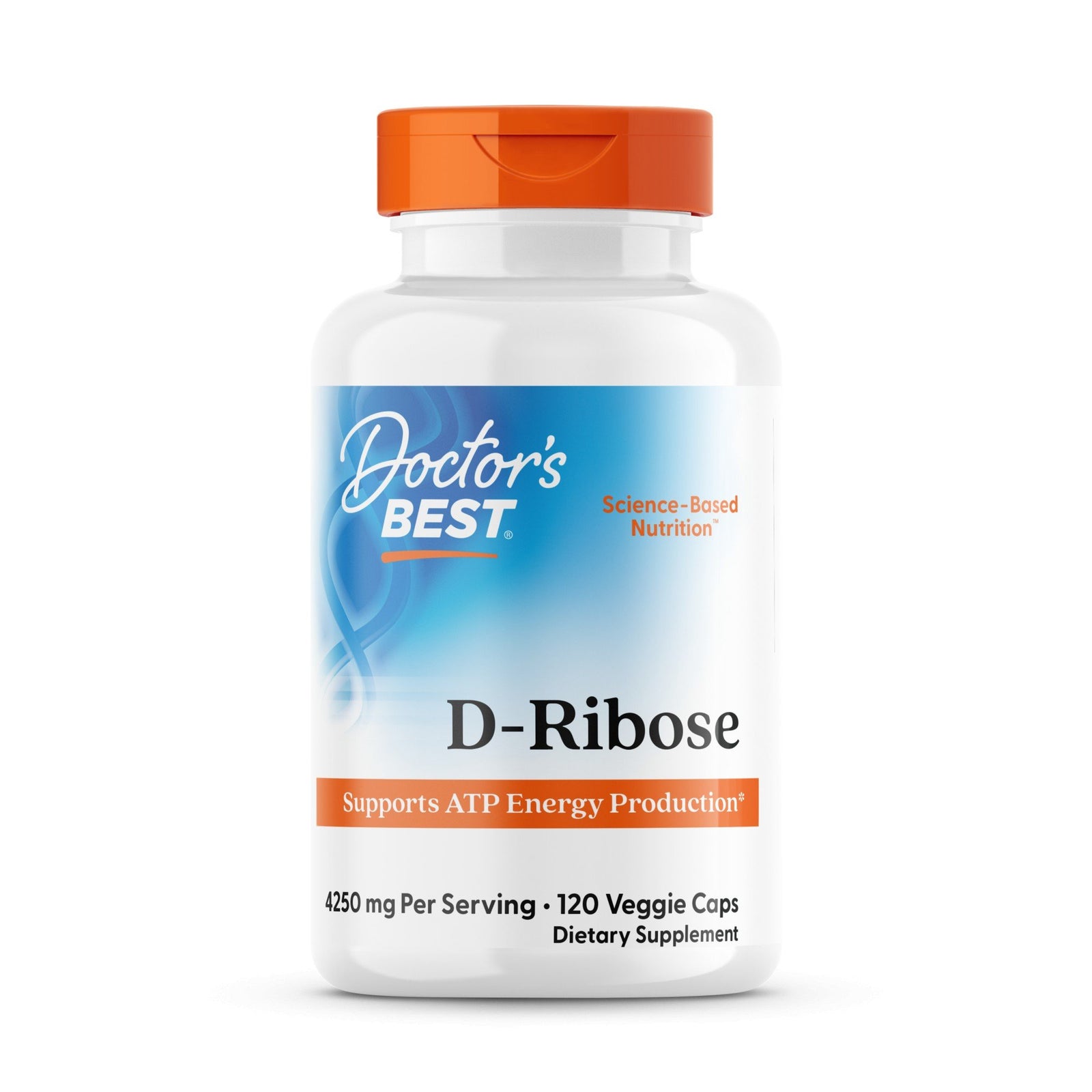 Doctors Best D-Ribose 4250 mg 120 Veggie Cap