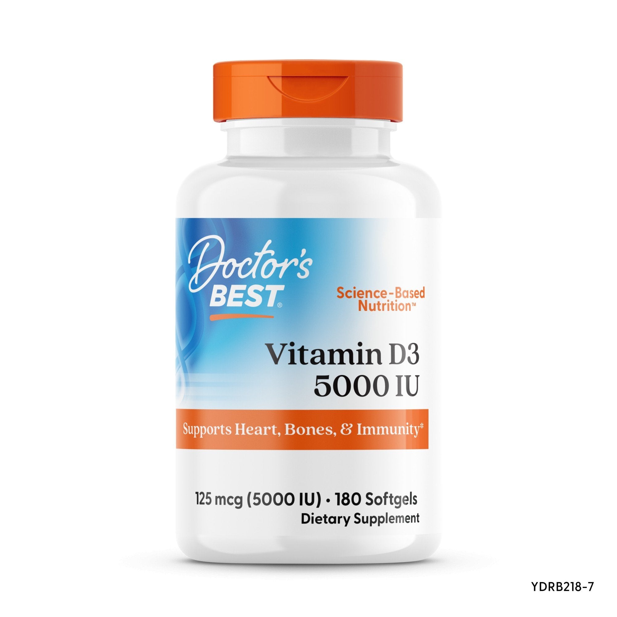 Doctors Best Vitamin D3 5000IU 180 Softgel