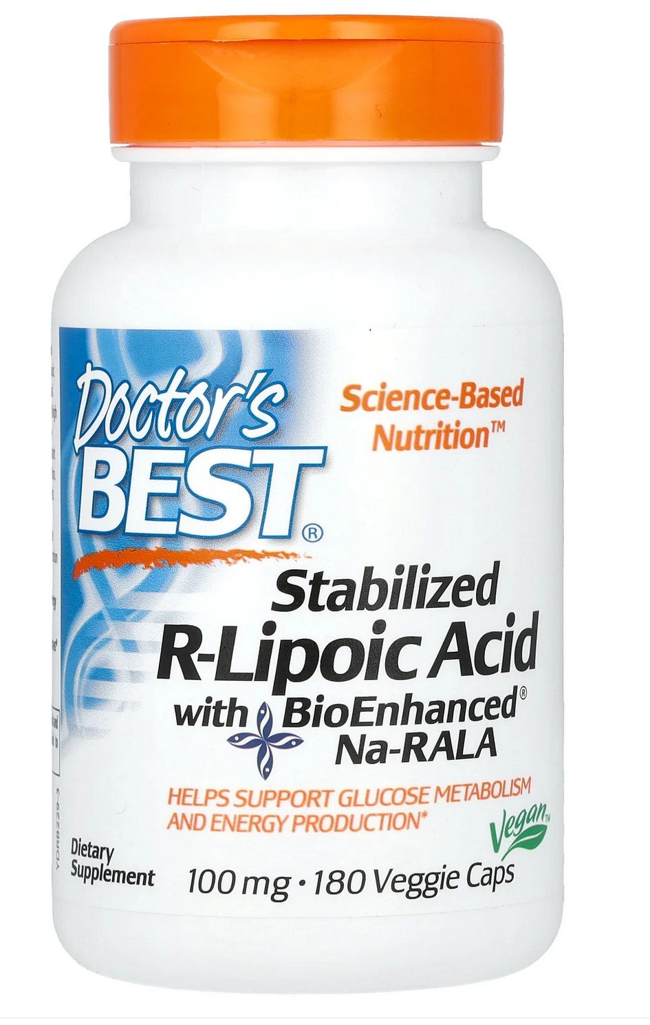 Doctors Best Stabilized R Lipoic Acid 180 VegCap