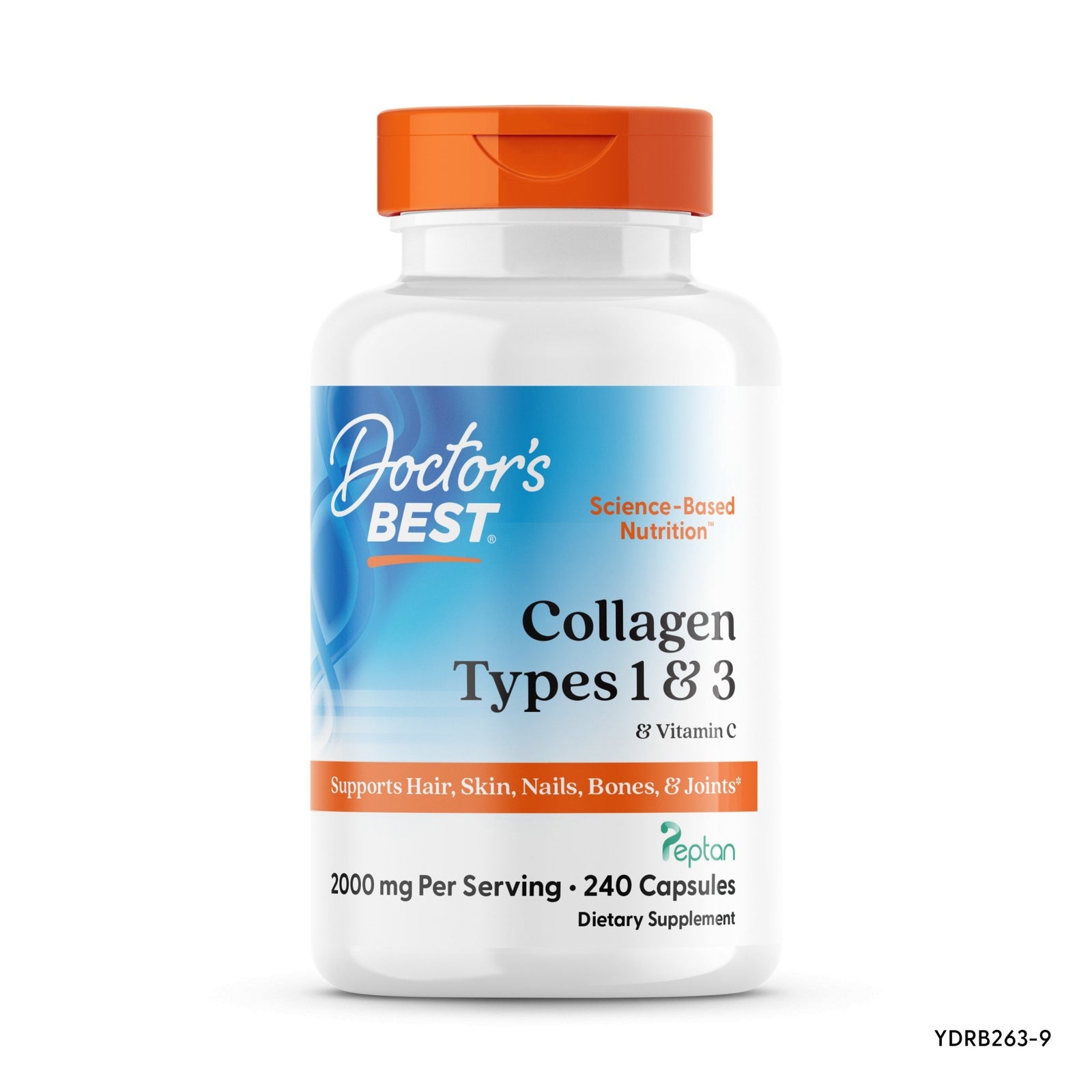 Doctors Best Collagen Types 1 and 3 & Vitamin C 240 Capsule