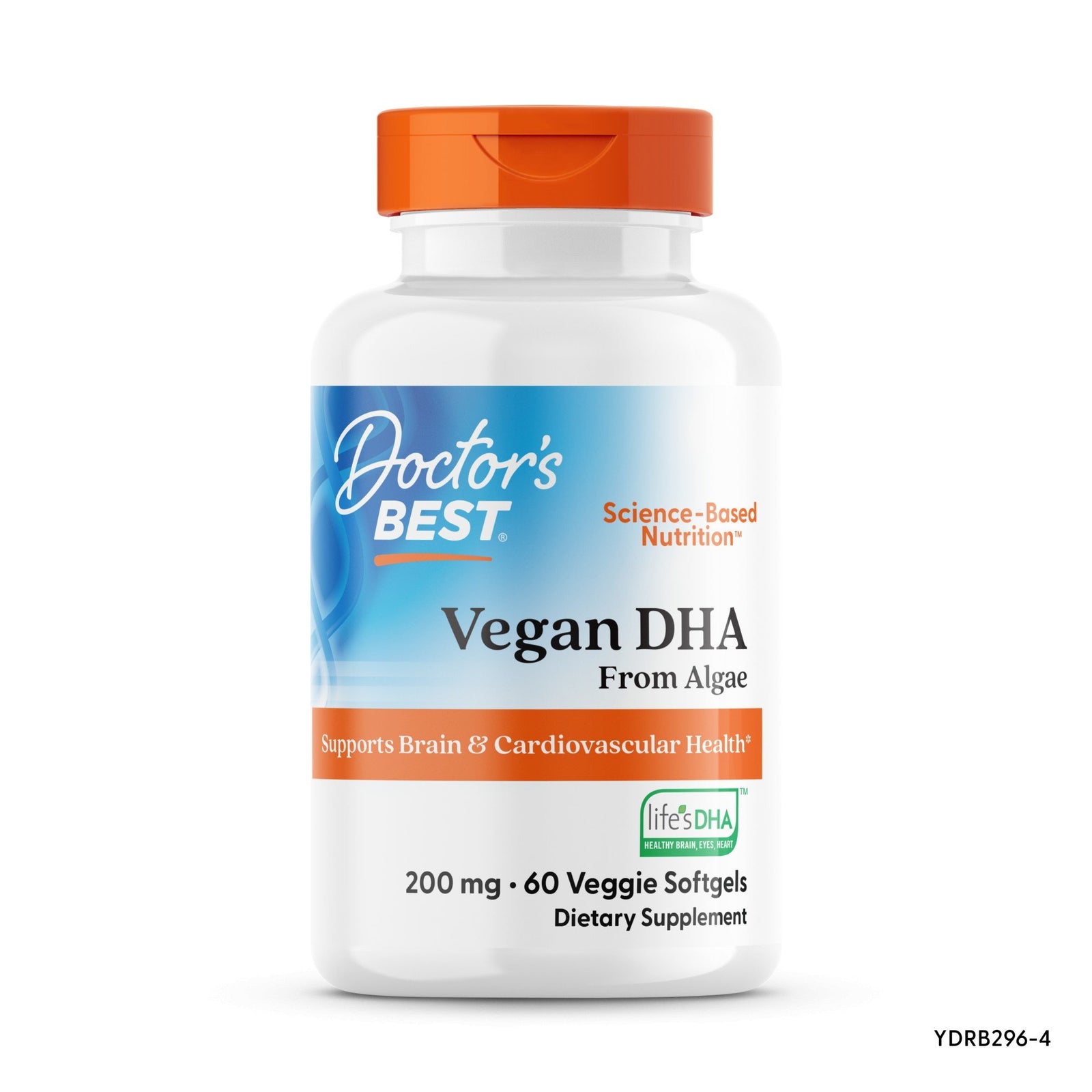 Doctors Best Vegan DHA 200mg 60 VegCap