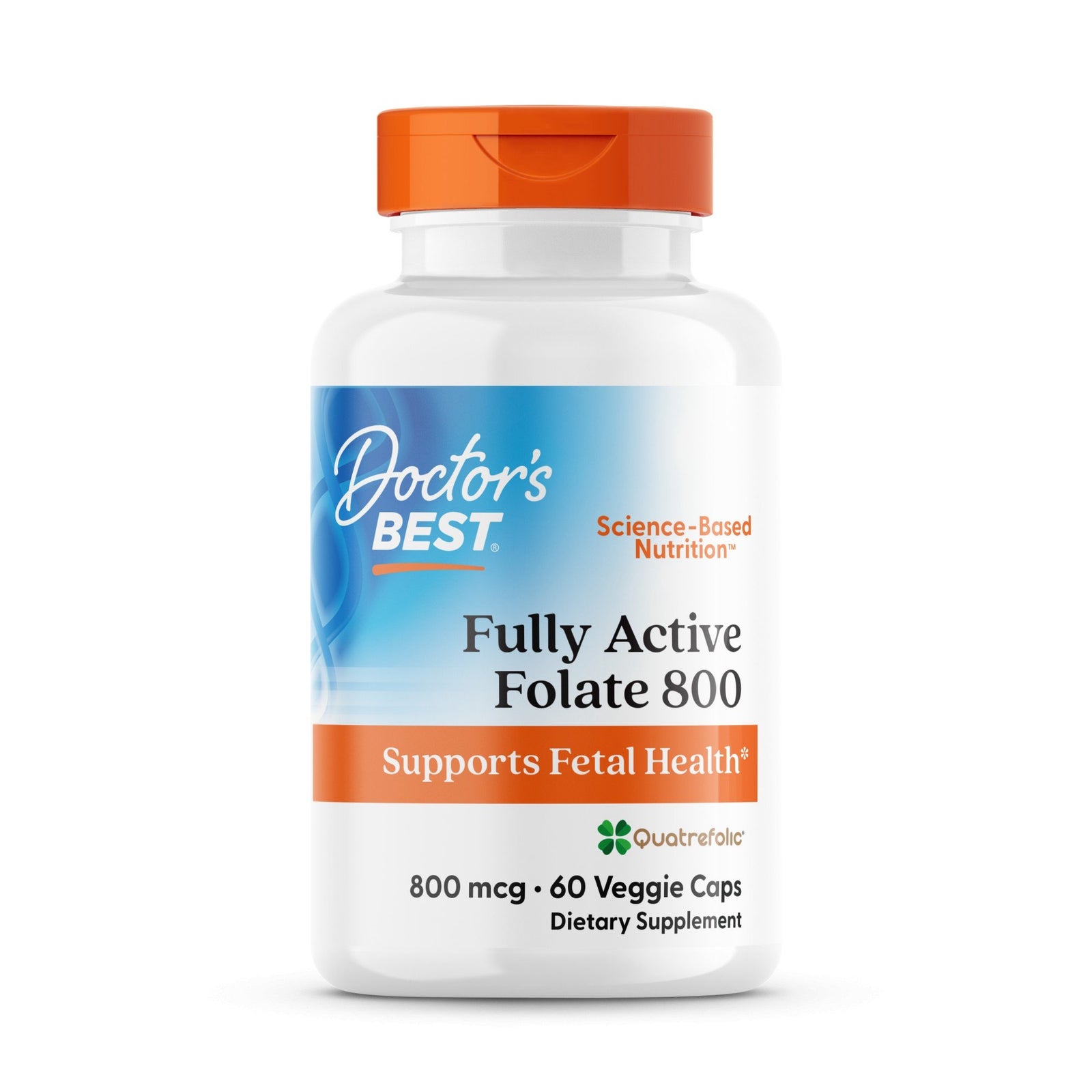 Doctors Best Fully Active Folate 800 mcg 60 VegCap