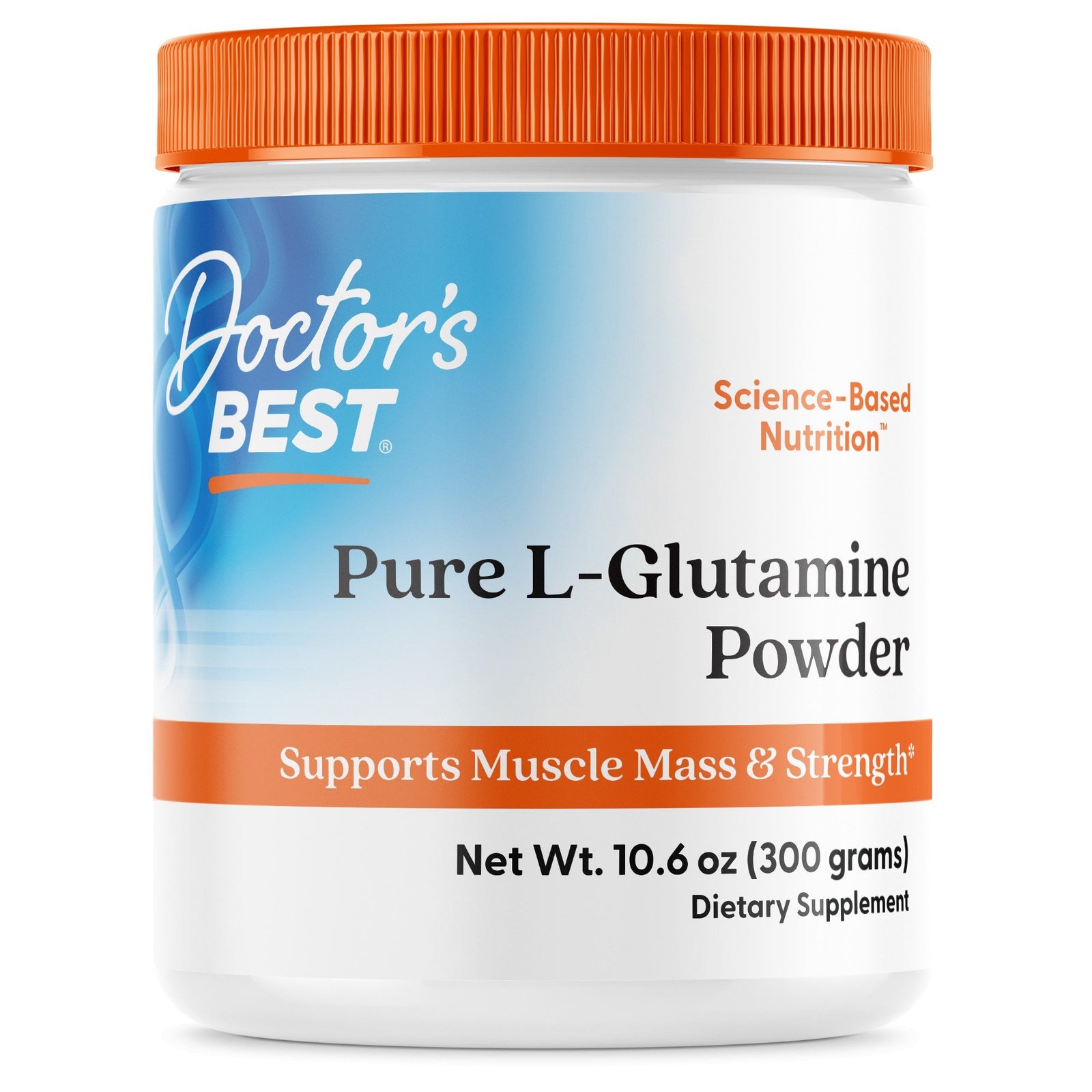 Doctors Best Pure L-Glutamine 300 mg Powder