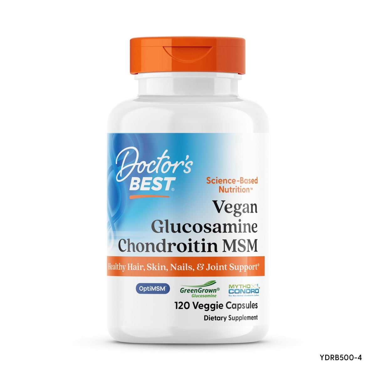 Doctors Best Vegan Glucosamine Chondroitin MSM 120 VegCap