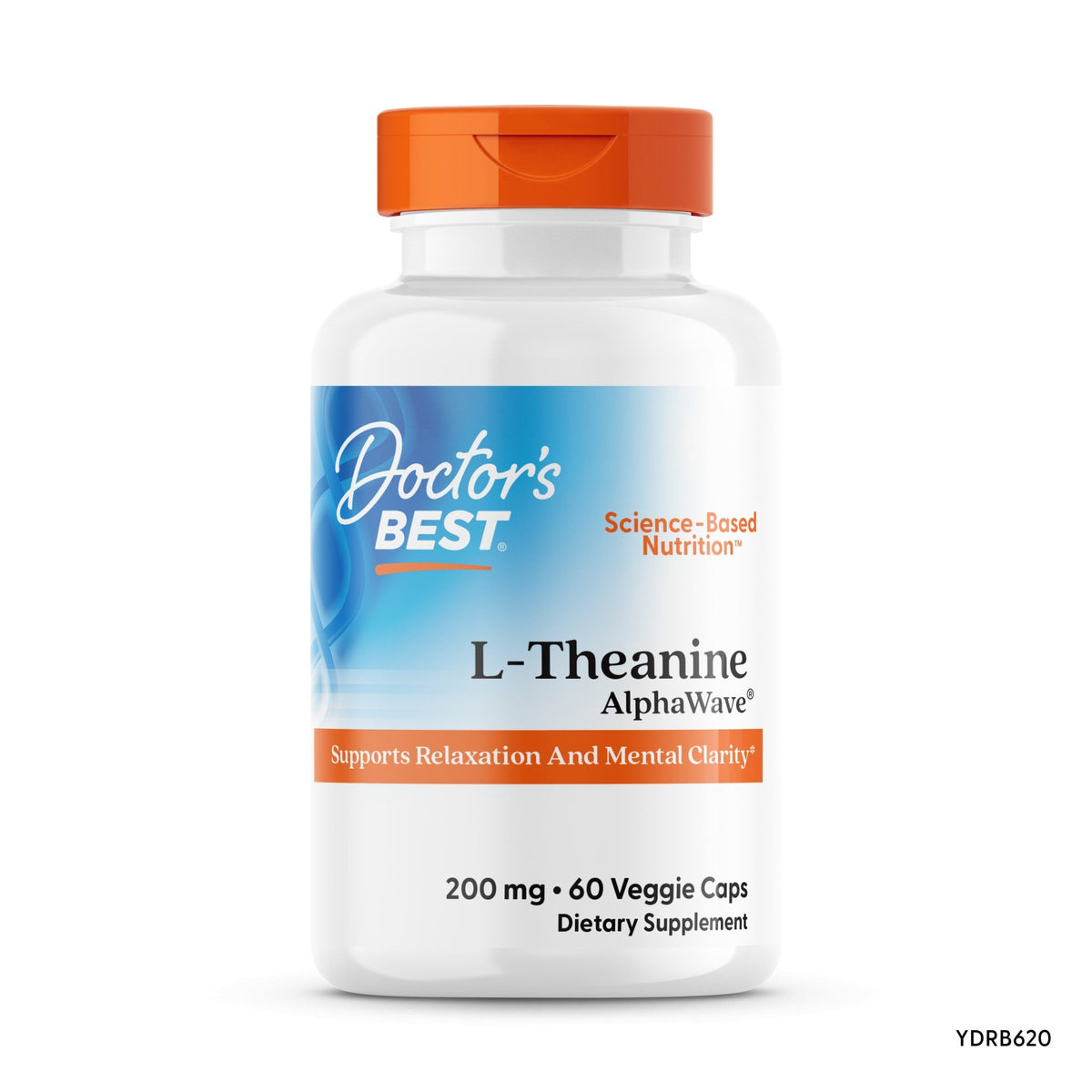 Doctors Best L-Theanine with AlphaWave-200 mg 60 Softgel