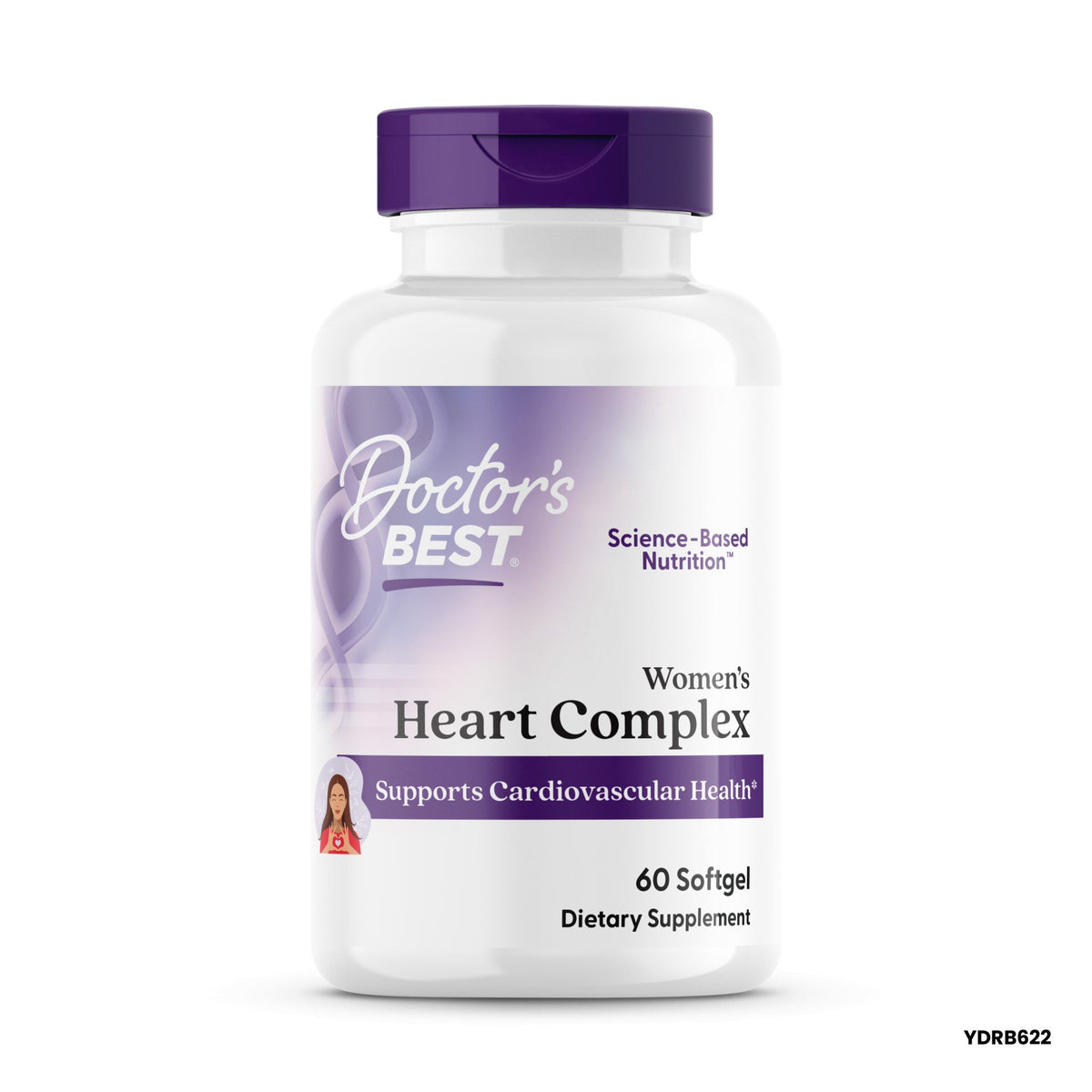 Doctors Best Women&#39;s Heart Complex-Supports Cardiovascular Health 60 Softgel