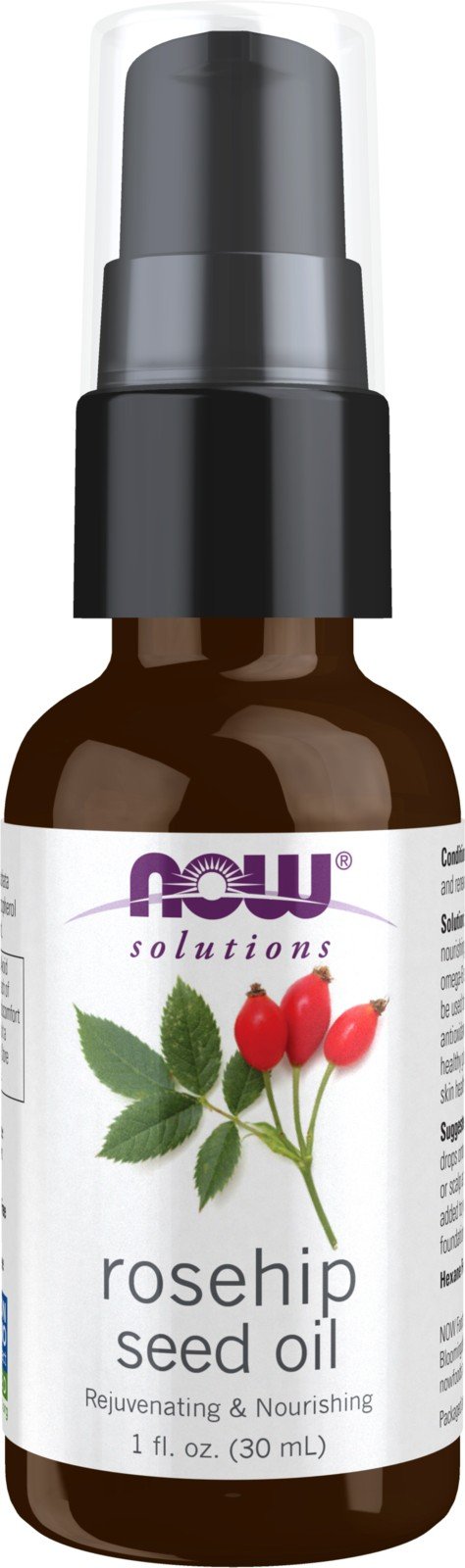 Now Foods Solutions Rose Hip Seed Oil 1 oz EssOil