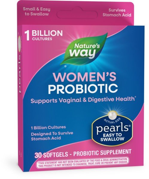 Nature&#39;s Way Probiotic Pearls Women&#39;s (Formerly Pearls YB) 30 Capsule