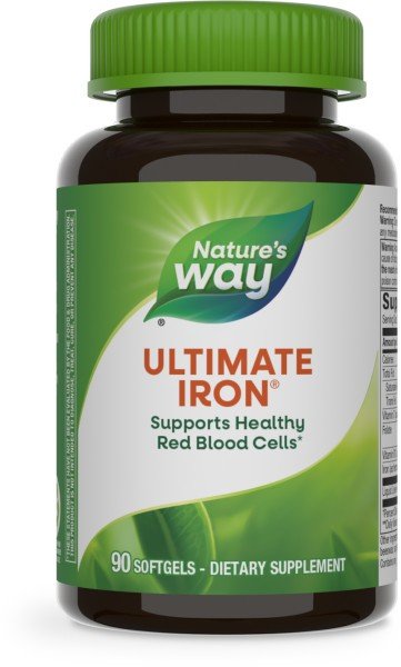 Nature&#39;s Way Ultimate Iron 90 Softgel