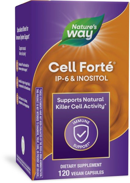 Nature&#39;s Way Cell Forte IP-6 &amp; Inositol 120 VegCap